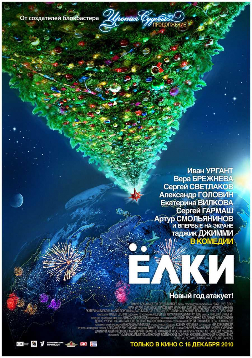 Полный порядок фильмов Елки: все части в хронологическом списке