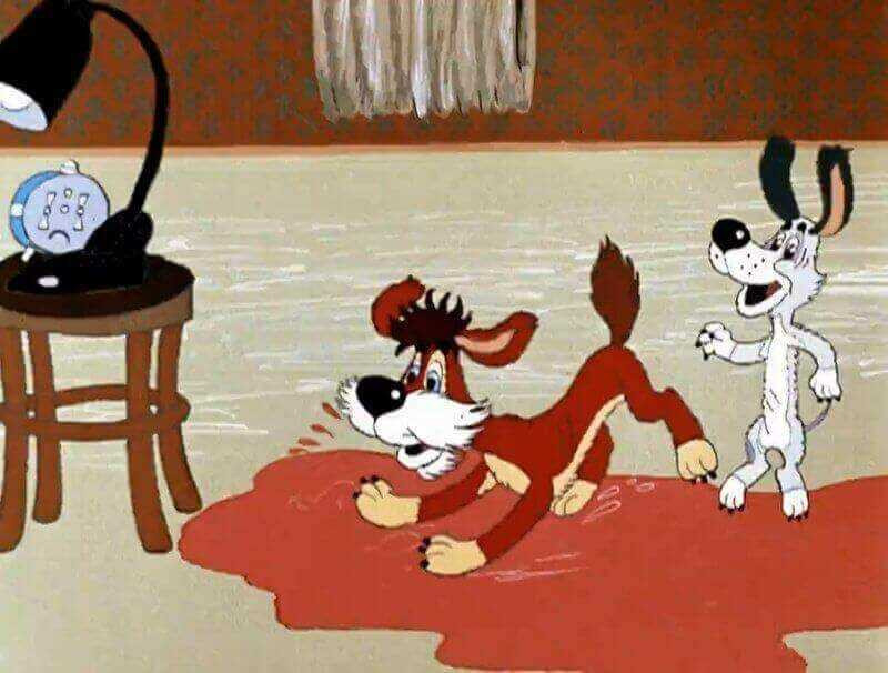 Шарик в гостях у Барбоса: мультфильм онлайн бесплатно