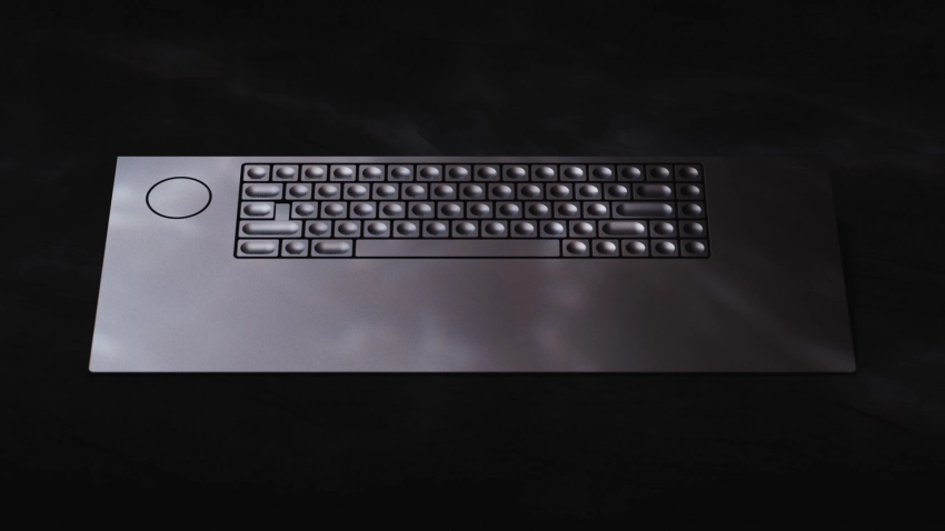 Анонсирована дорогая компьютерная клавиатура Icebreaker уходящего года. 1600 долларов и необычный металлический корпус