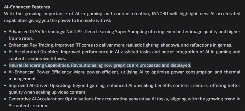 Новые видеокарты Nvidia GeForce RTX 50 могут включать технологию нейронного рендеринга