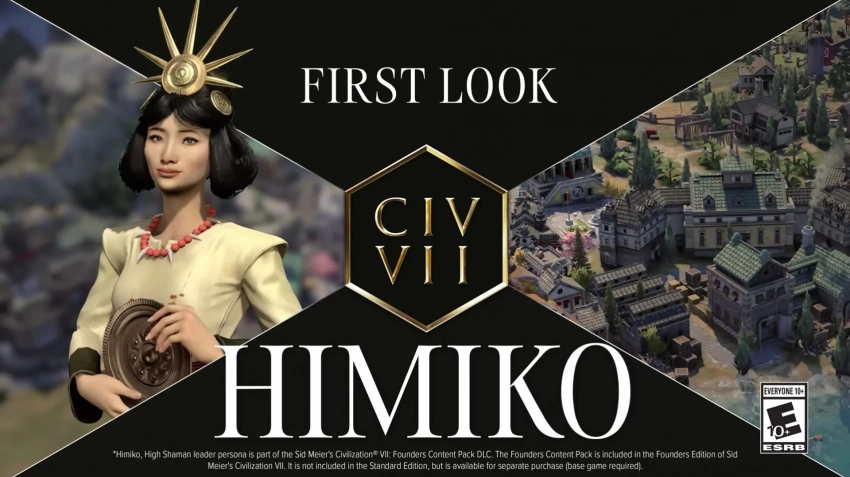 Японская правительница Химико предстала в новом трейлере Civilization VII