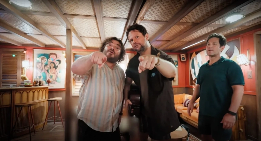 Джек Блэк спел в новом ролике хоррор-комедии «Анаконда»