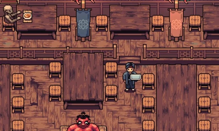 Российская студия анонсировала симулятор официанта The Way of the Tray в духе аниме Ghibli