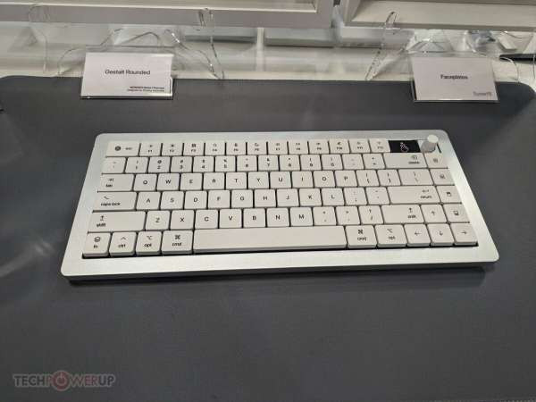 Monokei покказала на CES 2024 новую низкопрофильную, модульную беспроводную клавиатуру Monokei Systems