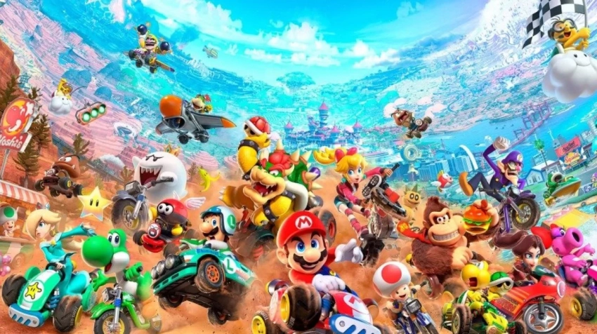 Mario Kart World сравнили с Mario Kart 8 Deluxe — графику заметно улучшили