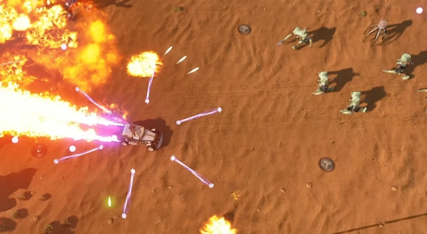 Экшен-рогалик Driveloop: Survivors с тачкой в духе Mad Max вышел в раннем доступе