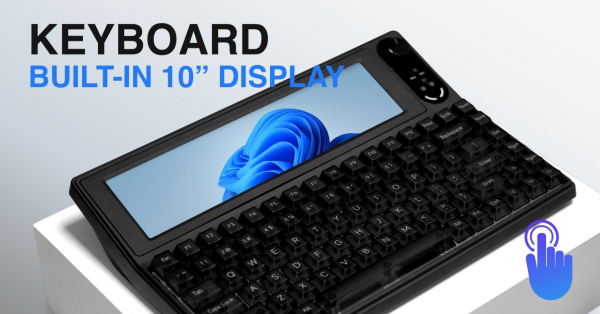 Мы встроим тебе экран в клавиатуру: представлена VisionBoard с 10″ экраном – Портал статей