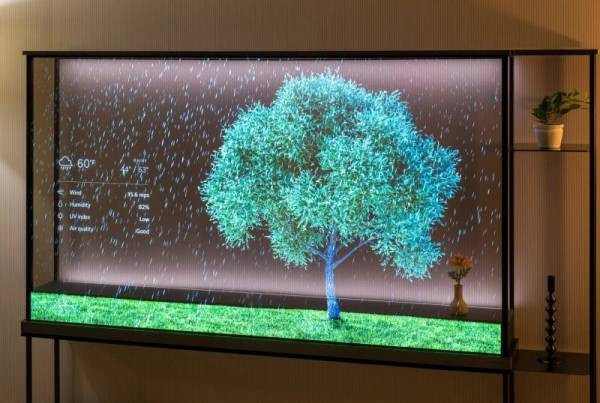 LG представила беспроводной прозрачный телевизор Signature OLED T – Портал статей