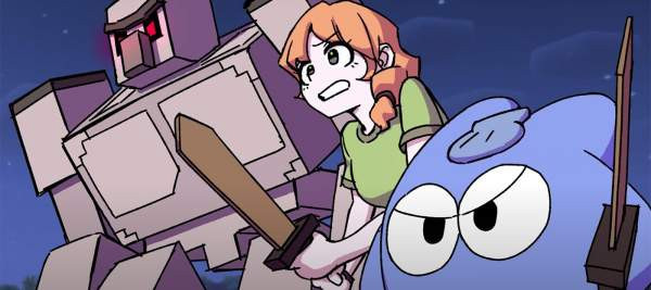 Фанат Minecraft создал ролик про ночную битву в стиле аниме – Портал статей