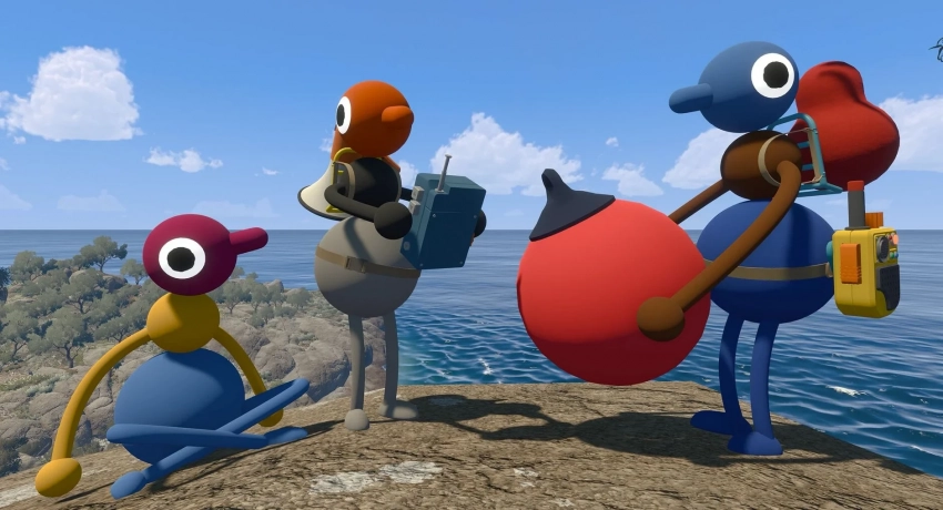 Создатели Untitled Goose Game показали игровой процесс кооперативного приключения Big Walk