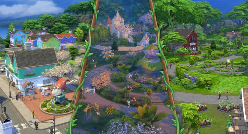 Дополнение «Волшебство природы» позволит персонажам The Sims 4 вести жизнь бродяги