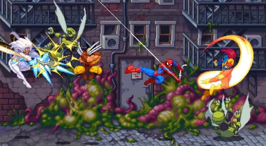 В превью пиксельной Marvel Cosmic Invasion оценили возможность мгновенно переключать героя