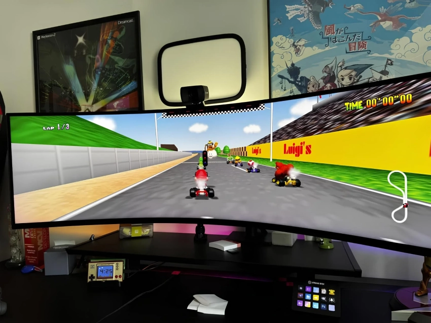 Фанаты портировали Mario Kart 64 на современные PC