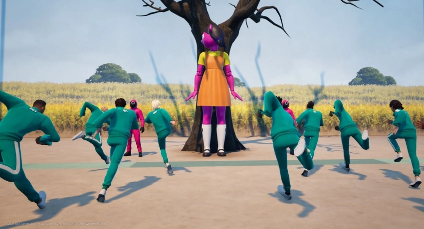 В редакторе Fortnite появилась возможность создавать «Игры в кальмара»