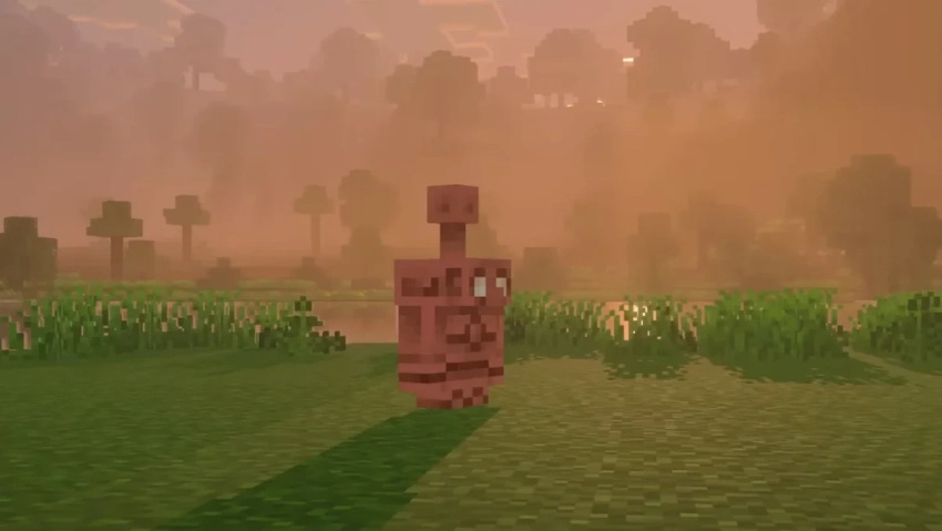 В Minecraft добавят медное снаряжение и полезного голема для сортировки вещей
