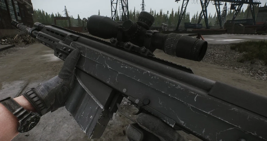 Реализацию AK-50 показали в Escape from Tarkov — пушка может появиться в хардкорном вайпе