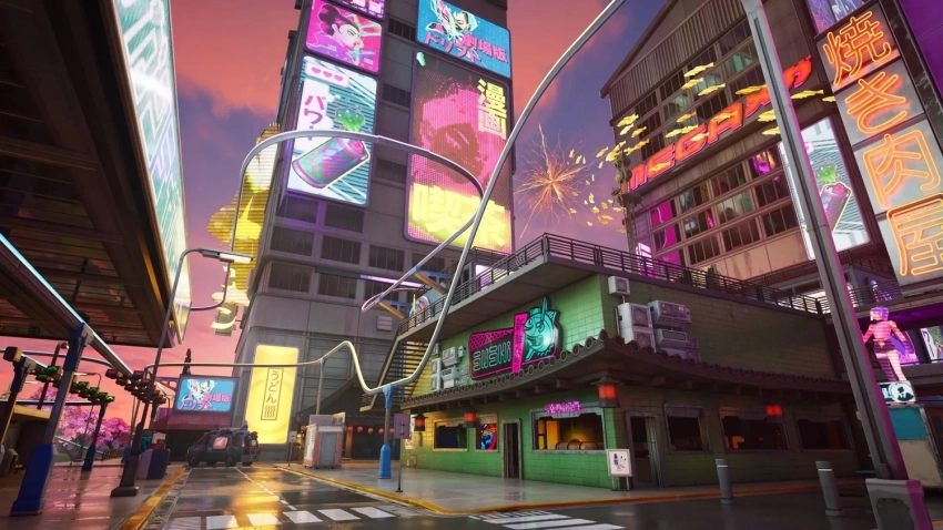 Популярная карта «Мегаполис» вернётся в Fortnite в обновлении для Blitz Royale