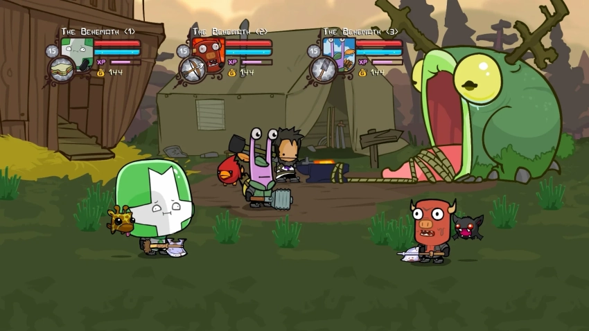DLC Painter Boss Paradise для аркадного слэшера Castle Crashers выйдет 7 августа