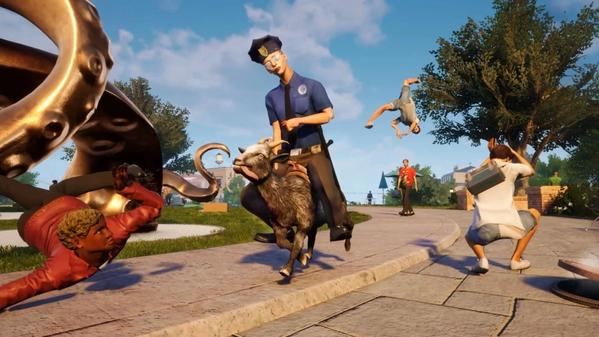 Разработчики Goat Simulator 3 рассказали о планах на 2026 год и выпустили игру на Switch 2
